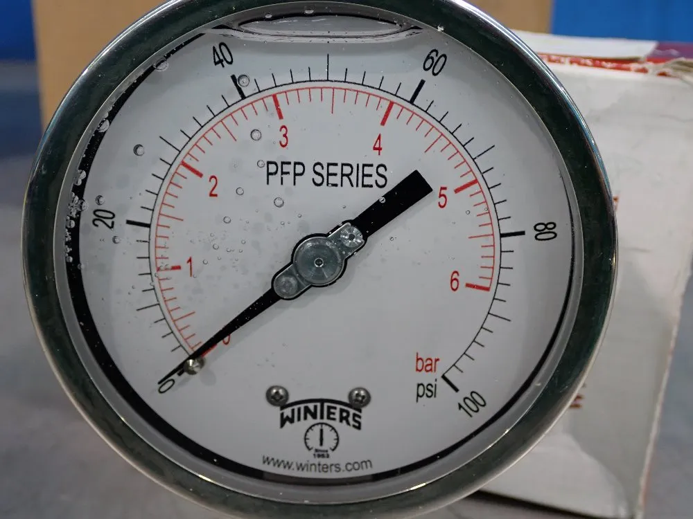 Winters 4" Pressure Gauge - Pfp644-r1-r11