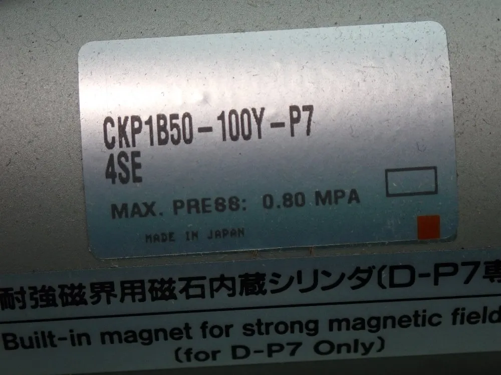 Smc Clamp Cylinder - Ckp1b50-100y-p7-4se