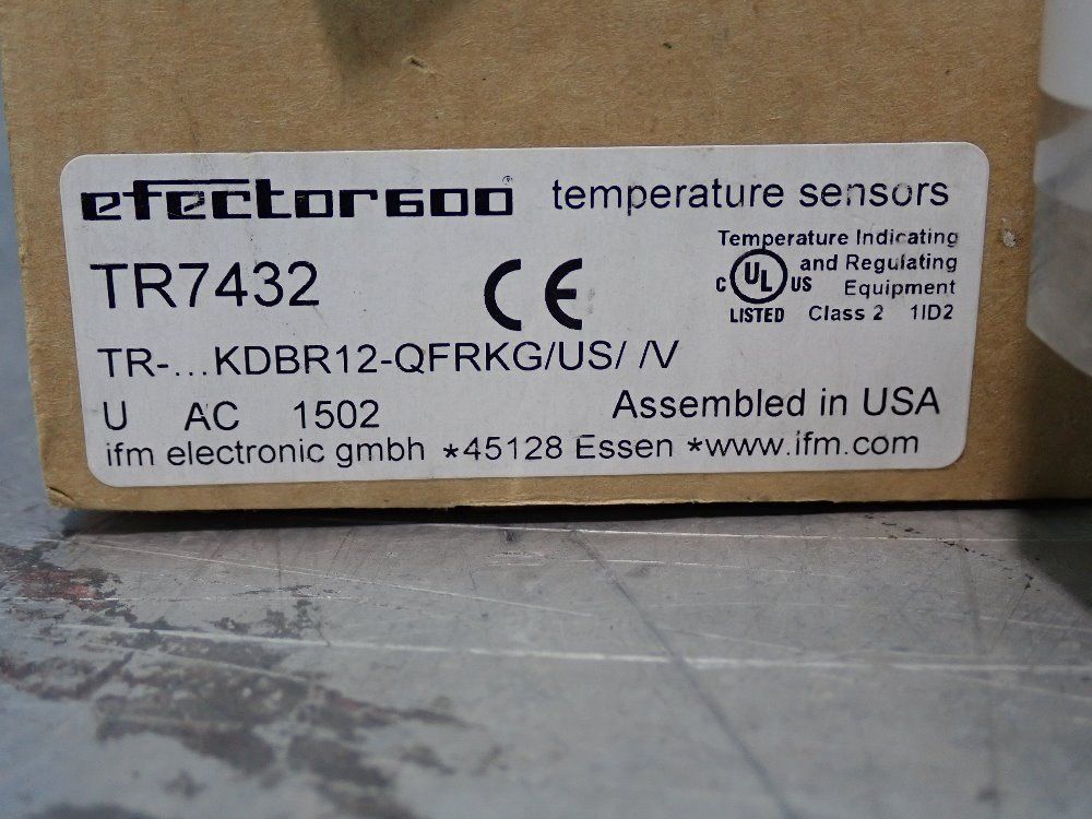 Ifm Efector Temperature Sensor - Tr7432