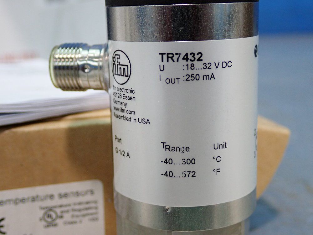 Ifm Efector Temperature Sensor - Tr7432