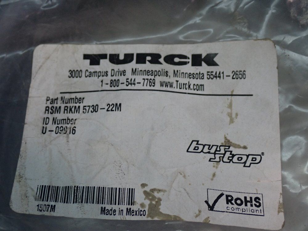 Turck Cord Set - Rsm Rkm 5730-22m