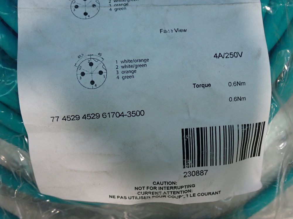 Balluff Cord Set - Bcc M414-m414-6d-338-es64n9-350