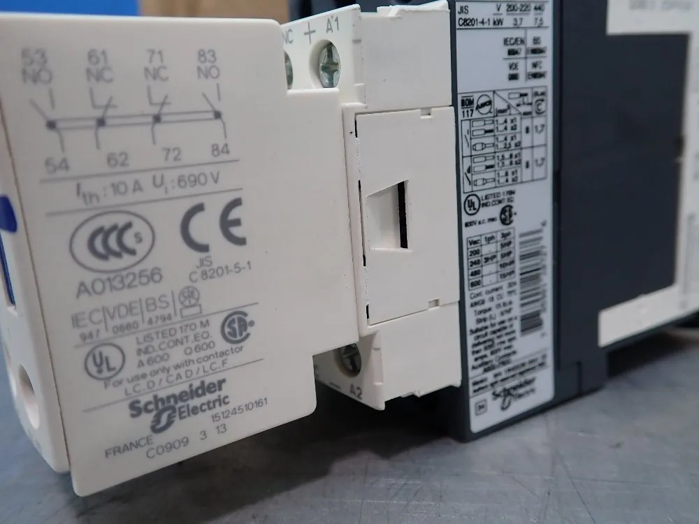 Telemencanique Contactor - Lc1d18req3826g21