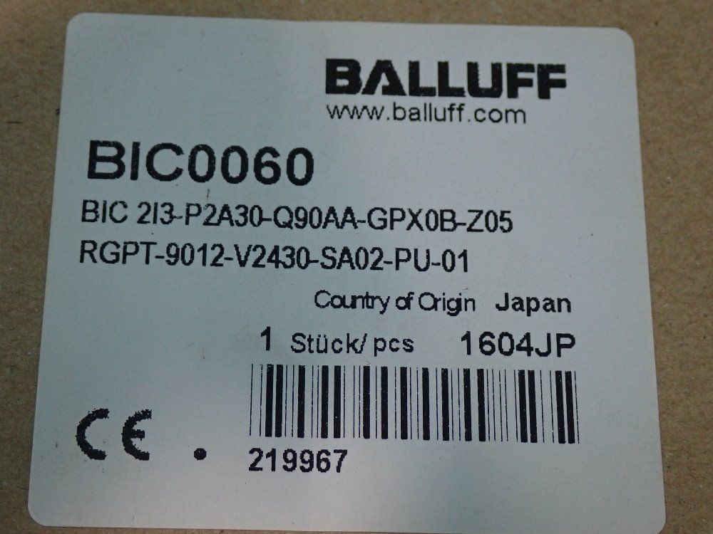 Balluff Inductive Coupler - Bic0060