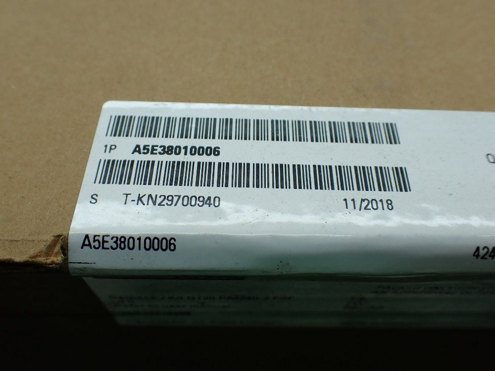 Siemens Mounting Kit, Factory Sealed - A5e38010006