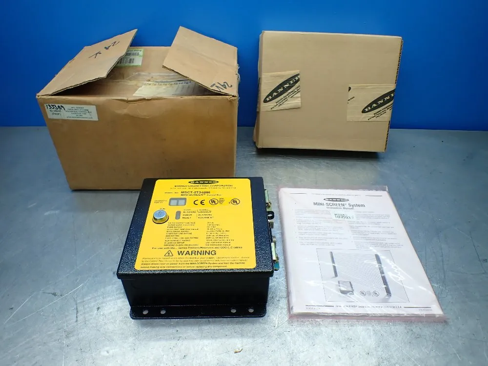 Banner Mini-screen Control Box. - Msct-2t3-02896