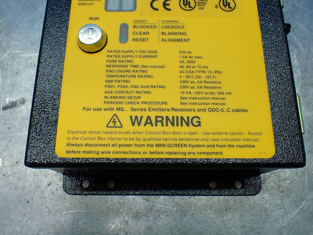 Banner Mini-screen Control Box. - Msct-2t3-02896