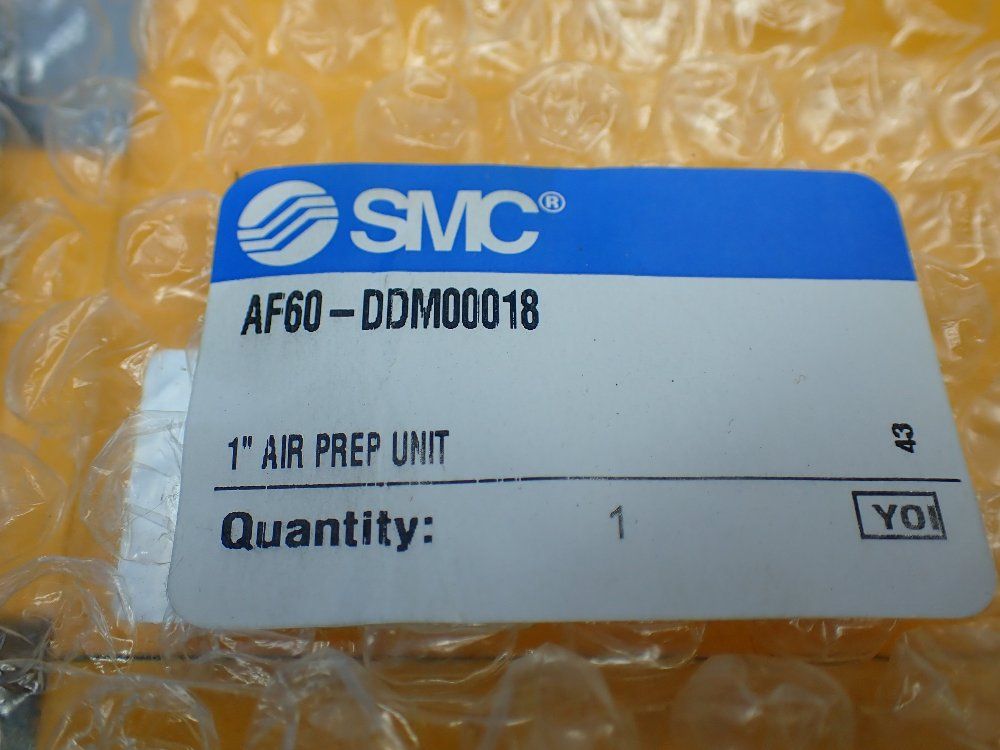 Smc Pneumatic Prep Unit. 1" - Af60-ddm00018