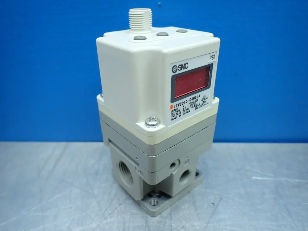 Smc Electro-pneumatic Pressure Regulator - Itv2010-04n3l4