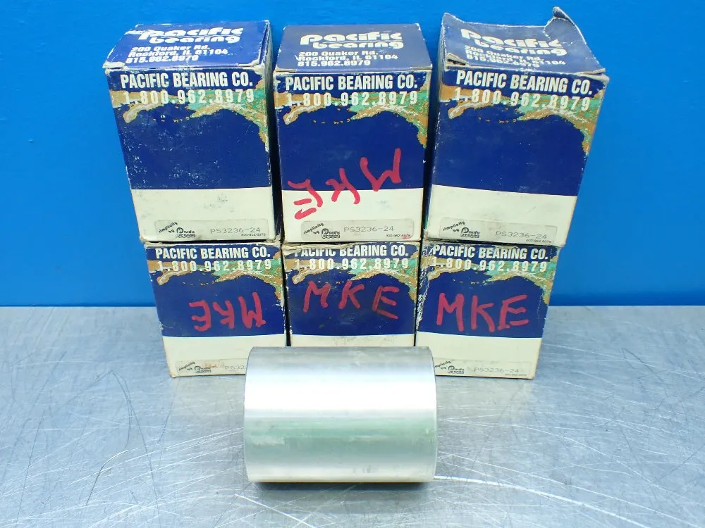 Pacific Bearing Co 6 Linear Sleeve Bearings - Ps3236-24
