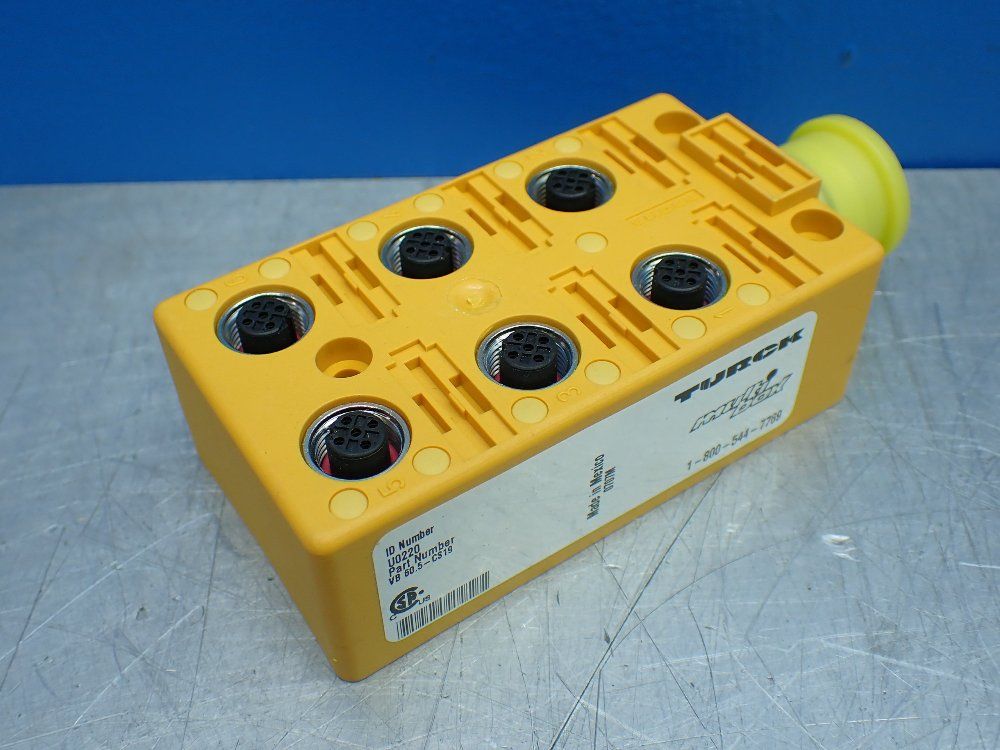 Turck 6-port Actuator/sensor Junction Box - U0220