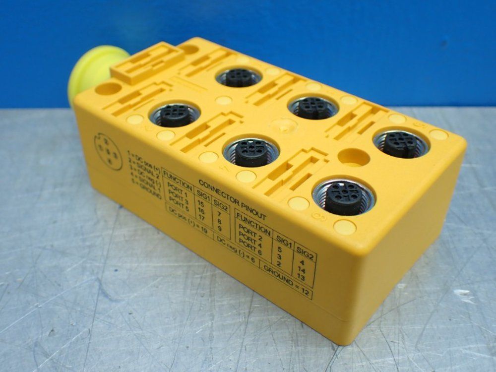 Turck 6-port Actuator/sensor Junction Box - U0220