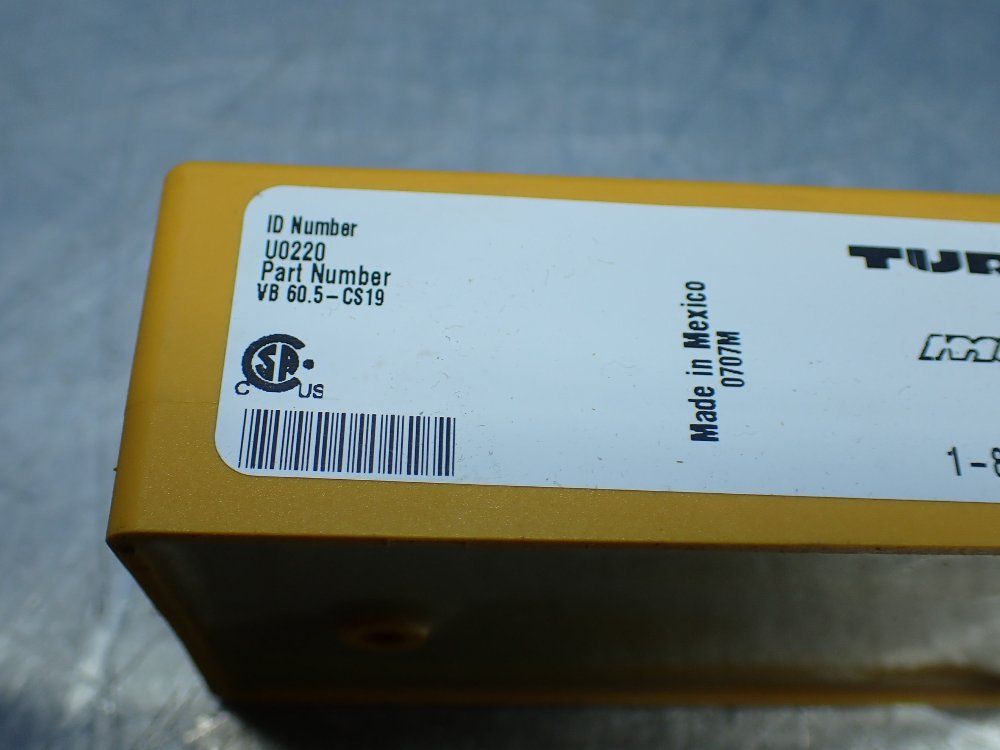 Turck 6-port Actuator/sensor Junction Box - U0220