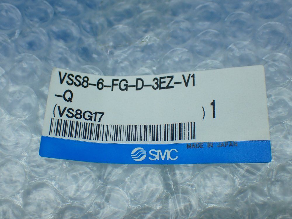 Smc Pneumatic Solenoid Valve - Vss8-6-fg-d-3ez-v1