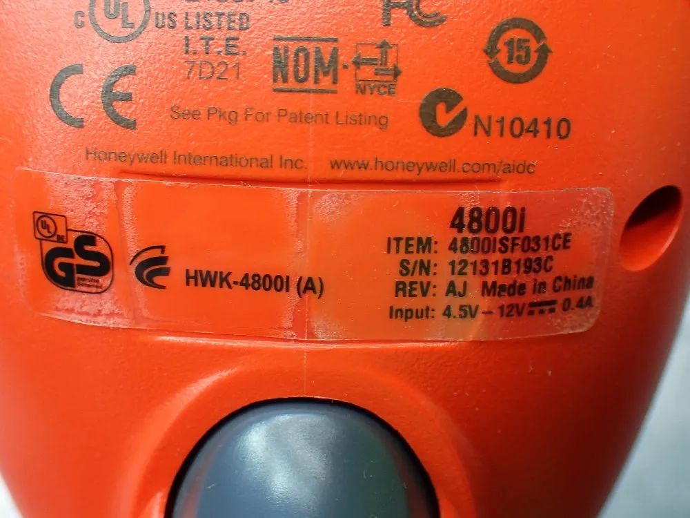 Honeywell Sf Barcode Reader. - 4800isf031ce