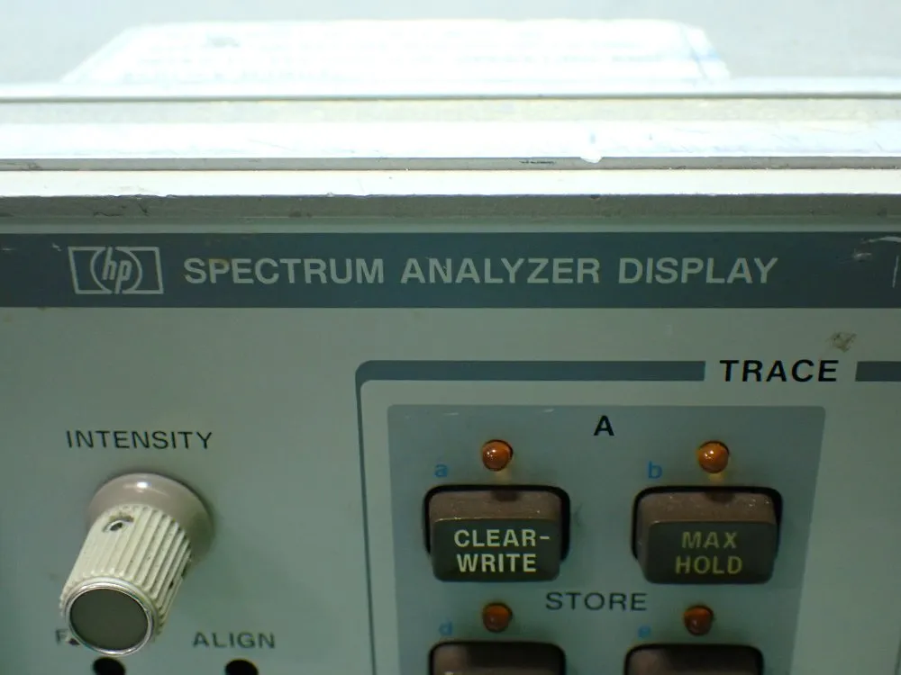 Hewlett Packard Spectrum Analyzer Display - 85662a