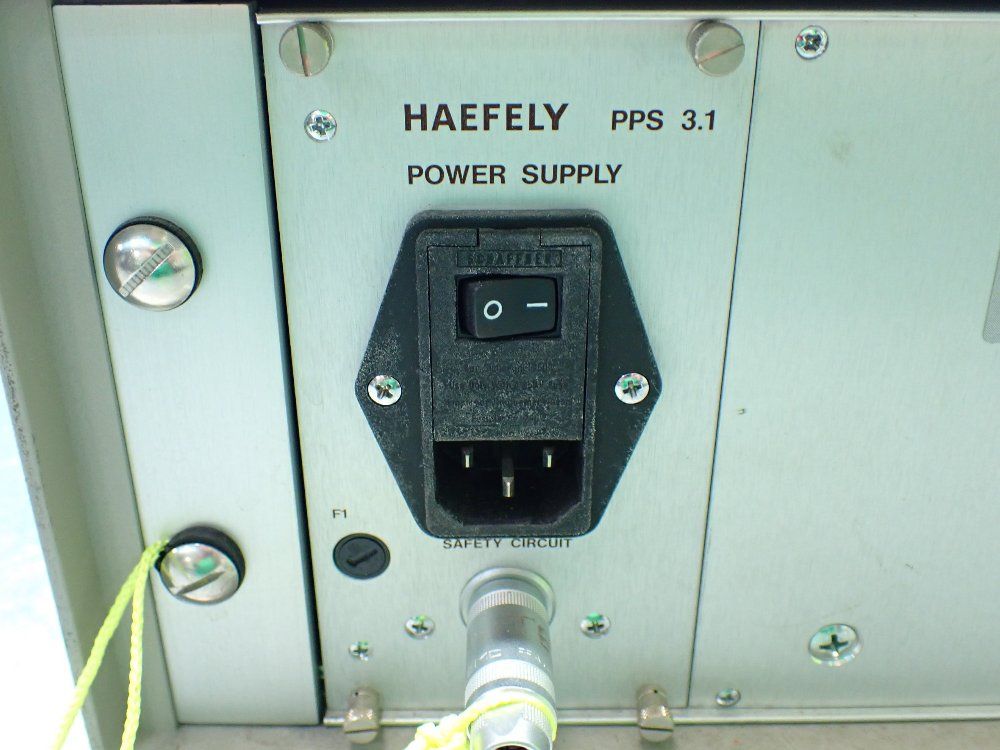 Haefely Burst Test System. Phv 41.2, Peft.1, P90.1, Pps 3.1, P90.1 - 093 584.1