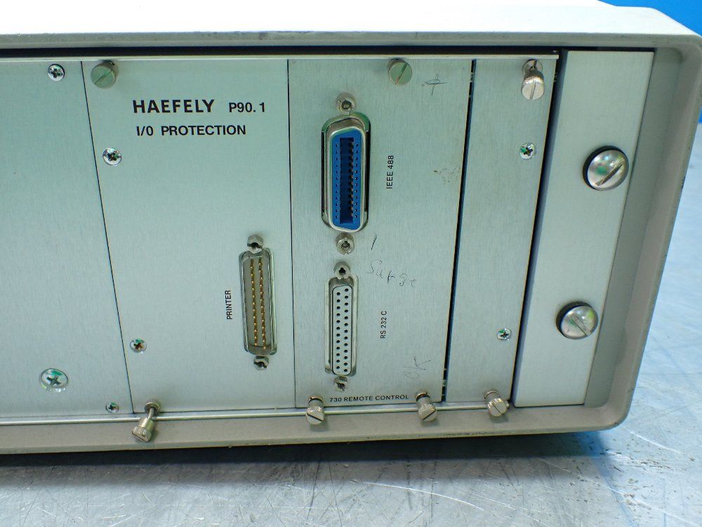 Haefely Burst Test System. Phv 41.2, Peft.1, P90.1, Pps 3.1, P90.1 - 093 584.1