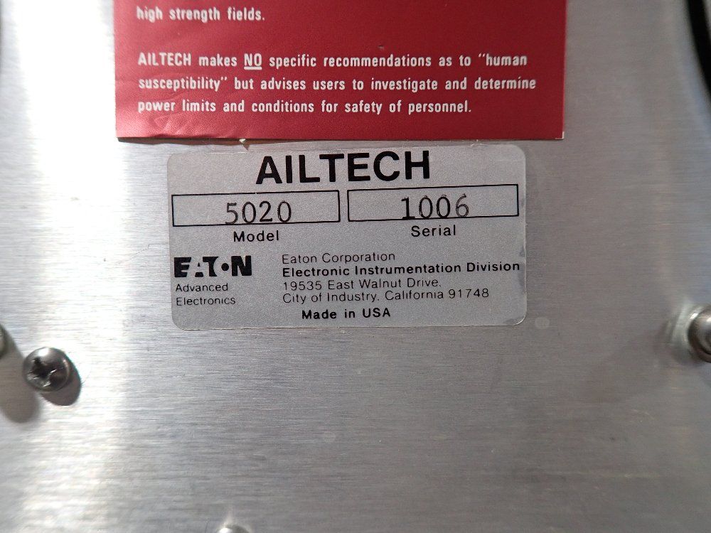 Ailtech 5020 Broadband Power Aplifier - 5020