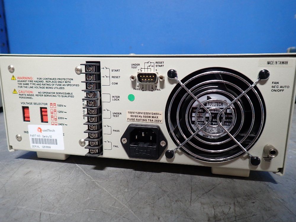 Quad Tech Ground Bond Tester - Sentry 50