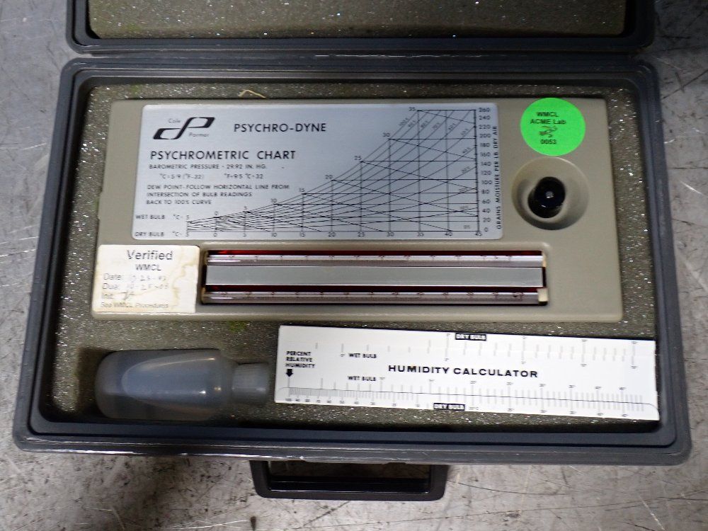 Cole-palmer Psychrometric Chart - 3312-40
