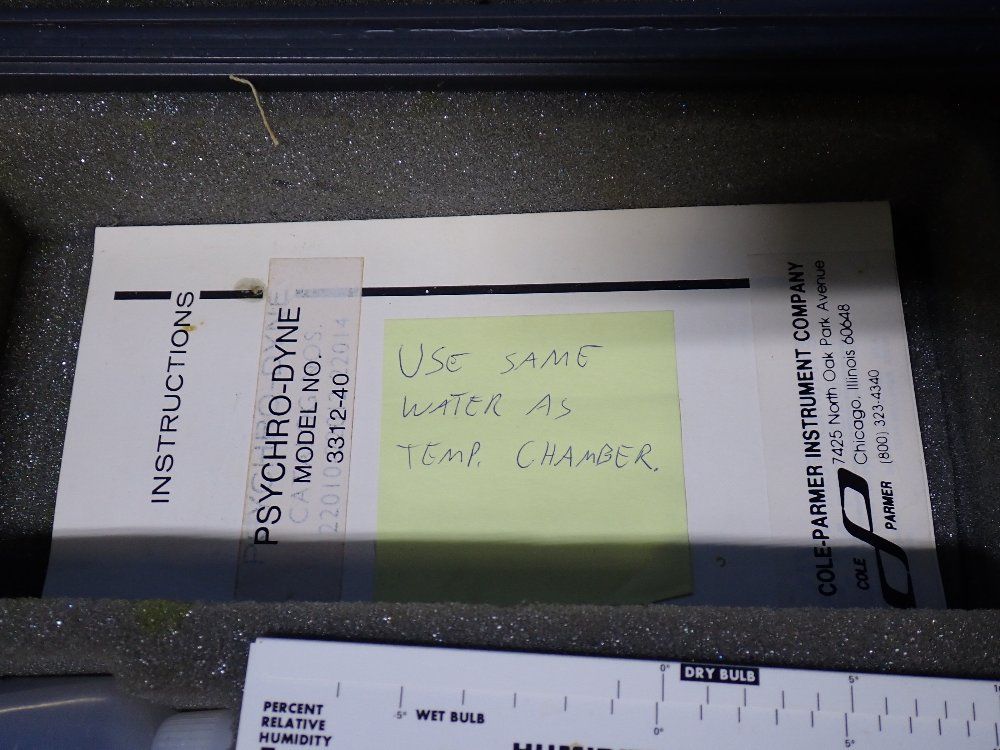 Cole-palmer Psychrometric Chart - 3312-40