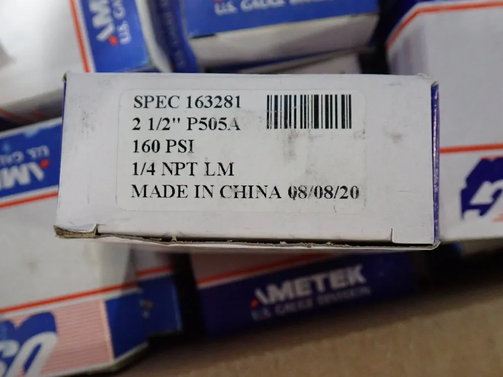 Ametek Pressure Gauge