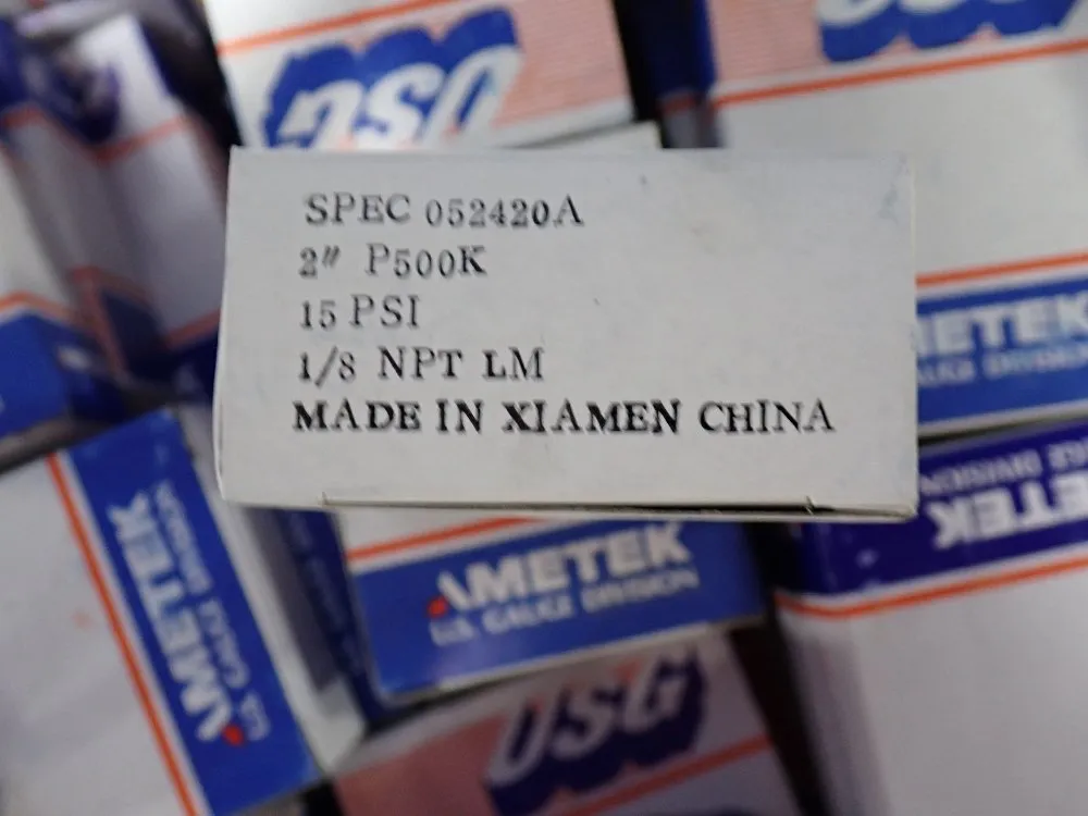 Ametek Pressure Gauge