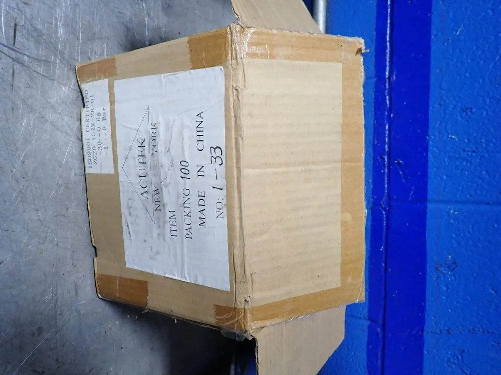 Acutek Pressure Gauge - Zg20-152x-2b-01