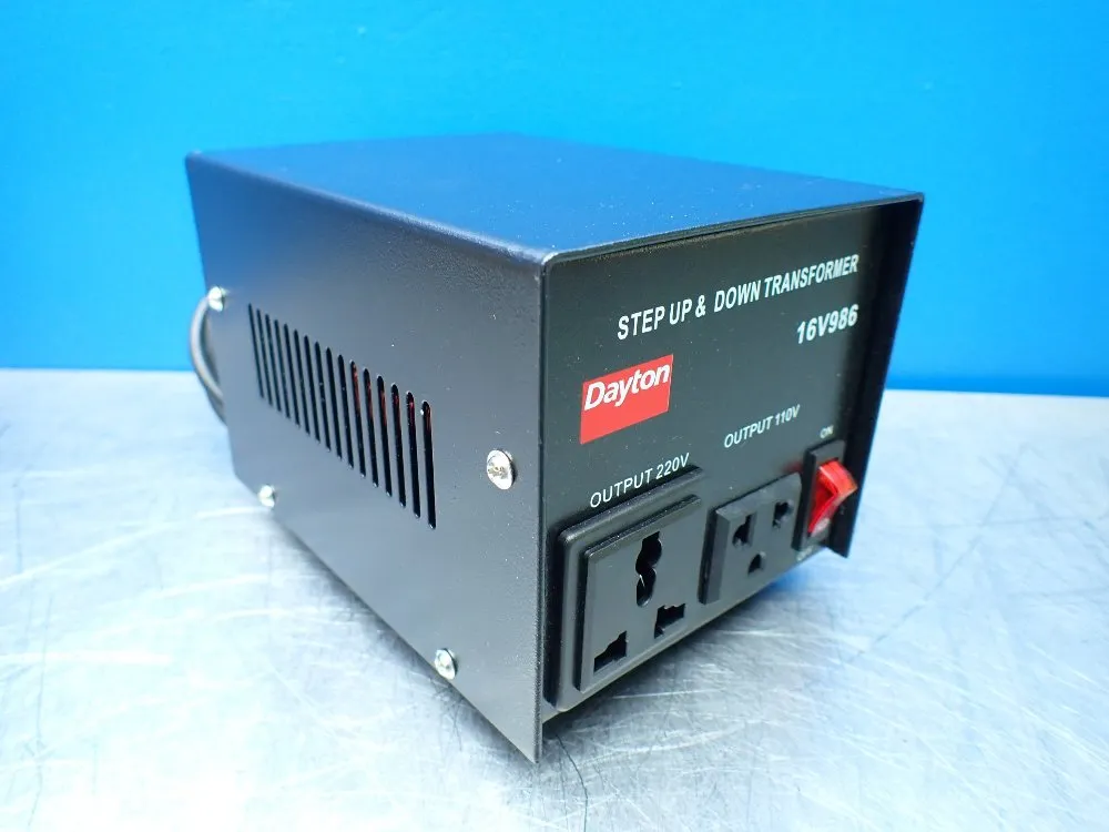 Dayton 500w Step Up/down Transformer - 16v986b