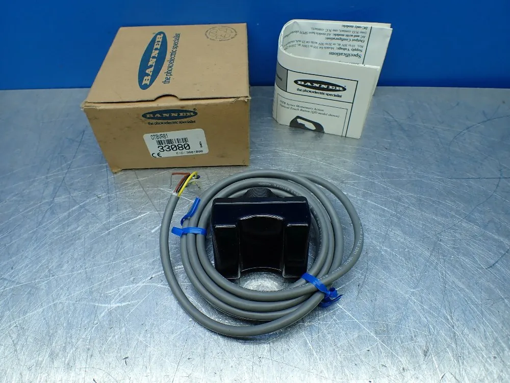 Banner Optical Touch Button - Otbvr81