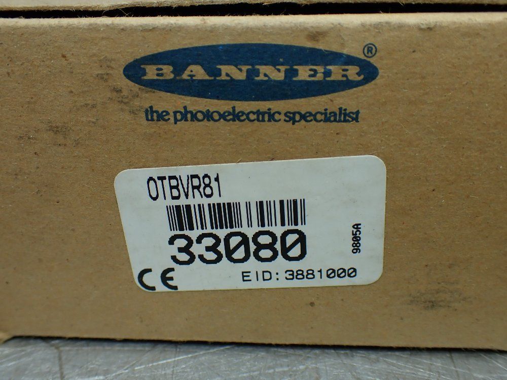 Banner Optical Touch Button - Otbvr81