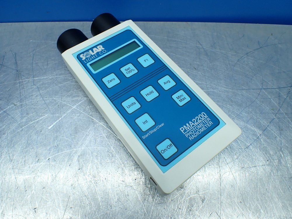 Solar Light Co Photometer / Radiometer. - Pma2200