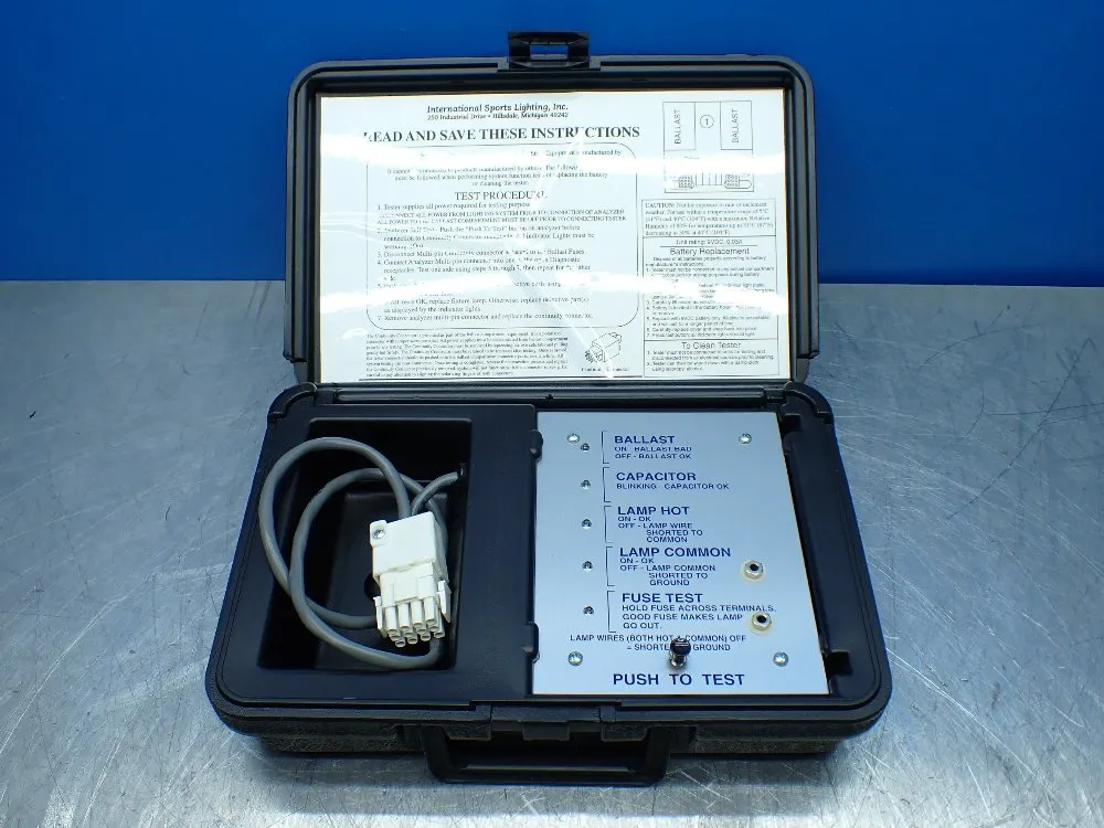 Qualite Sports Lighting Maintenance And Diagnostic System - Model 98