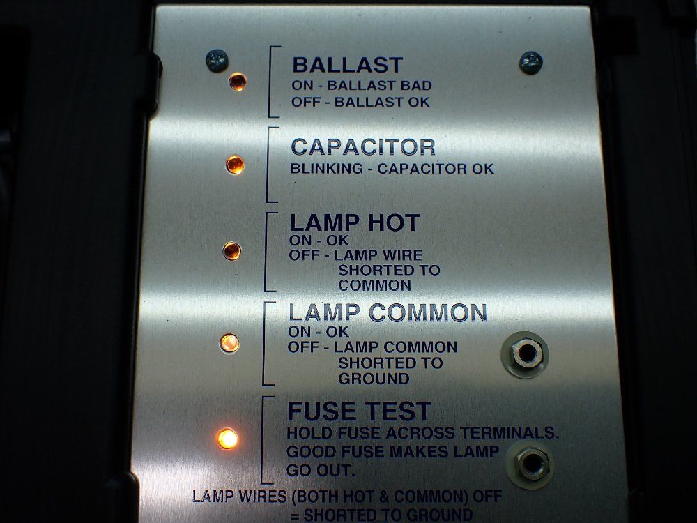 Qualite Sports Lighting Maintenance And Diagnostic System - Model 98