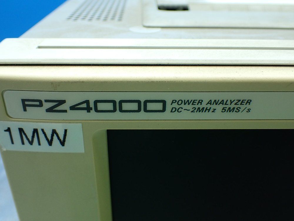 Yokogawa Pz4000 Power Analyzer Dc 2mhz 5ms/s - 253710-d/m1/b5