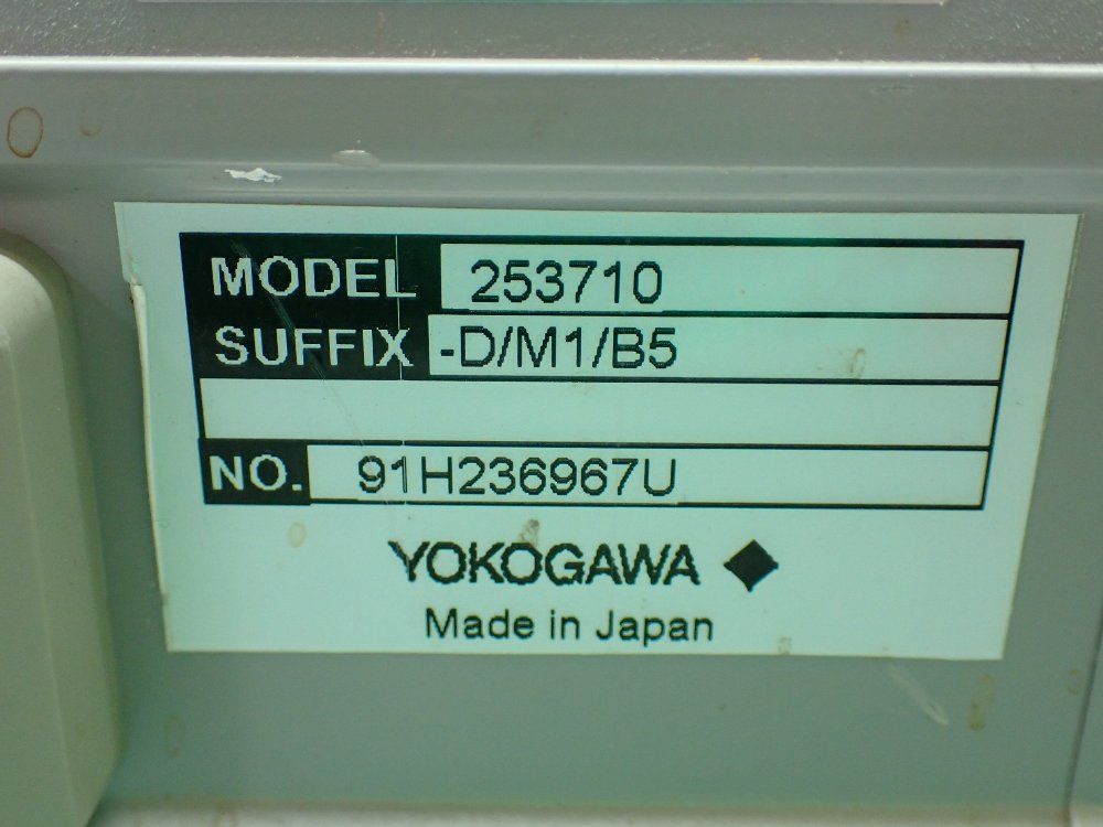 Yokogawa Pz4000 Power Analyzer Dc 2mhz 5ms/s - 253710-d/m1/b5