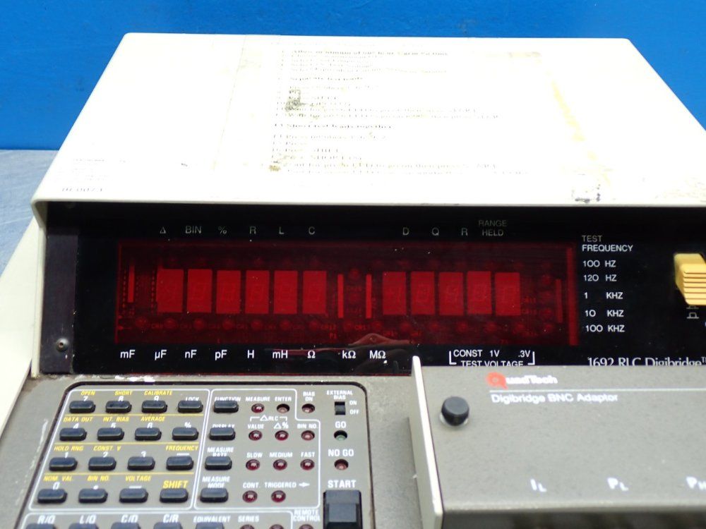 Quadtech 1692-series Rlc/lcr Digibridge - 1692-9700