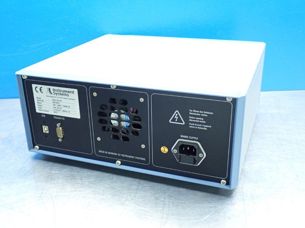Instrument Systems Array Spectrometer Spectroradiometer Unit - Cas120-151