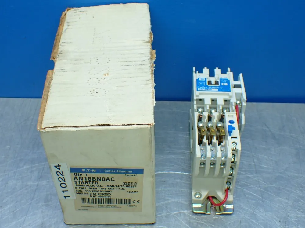 Eaton Non-reversing Starter. - An16bn0ac