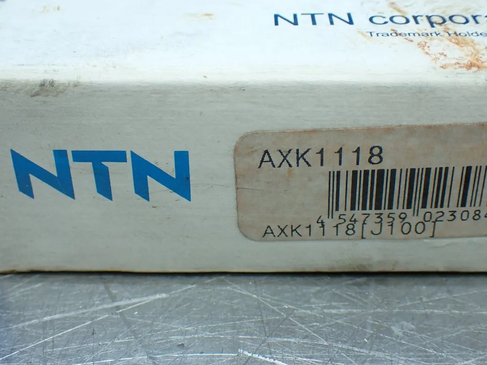 Ntn Thrust Needle Roller And Cage Assembly - Axk1118