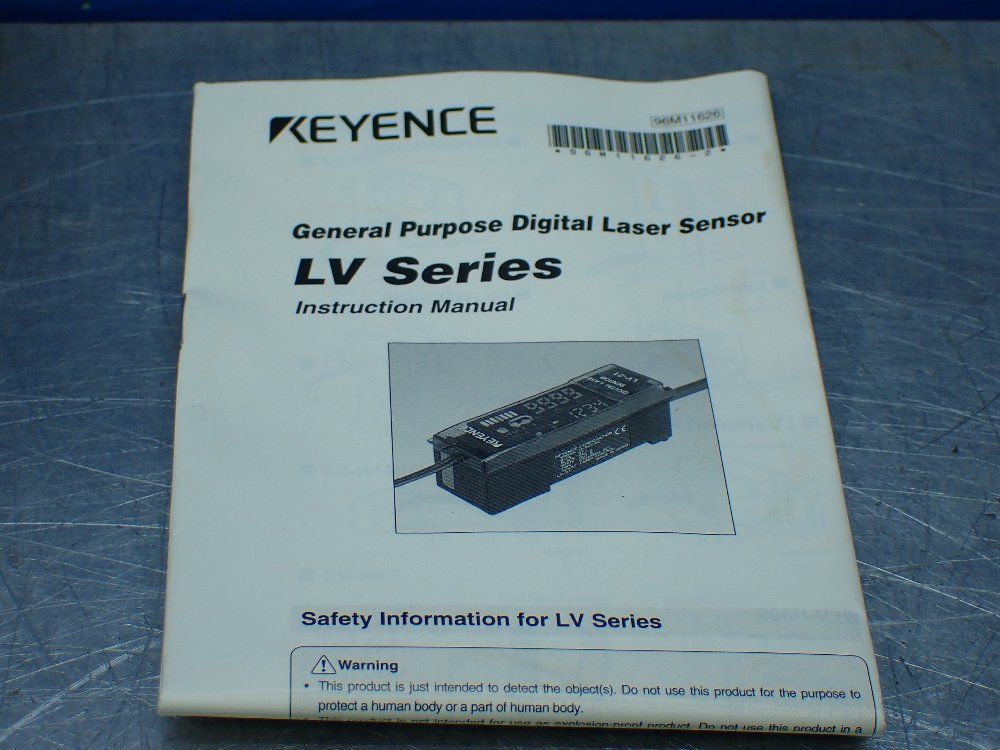 Keyence Main Amplifier Unit - Lv-21a