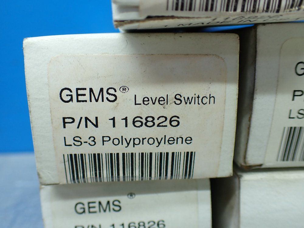 Gems 5 Ls-3 Polyproylene Level Switches. - 116826