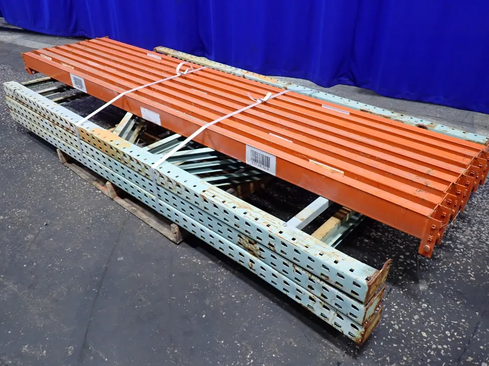 Interlake 48" X 96" Pallet Racking Lot - Tear Drop