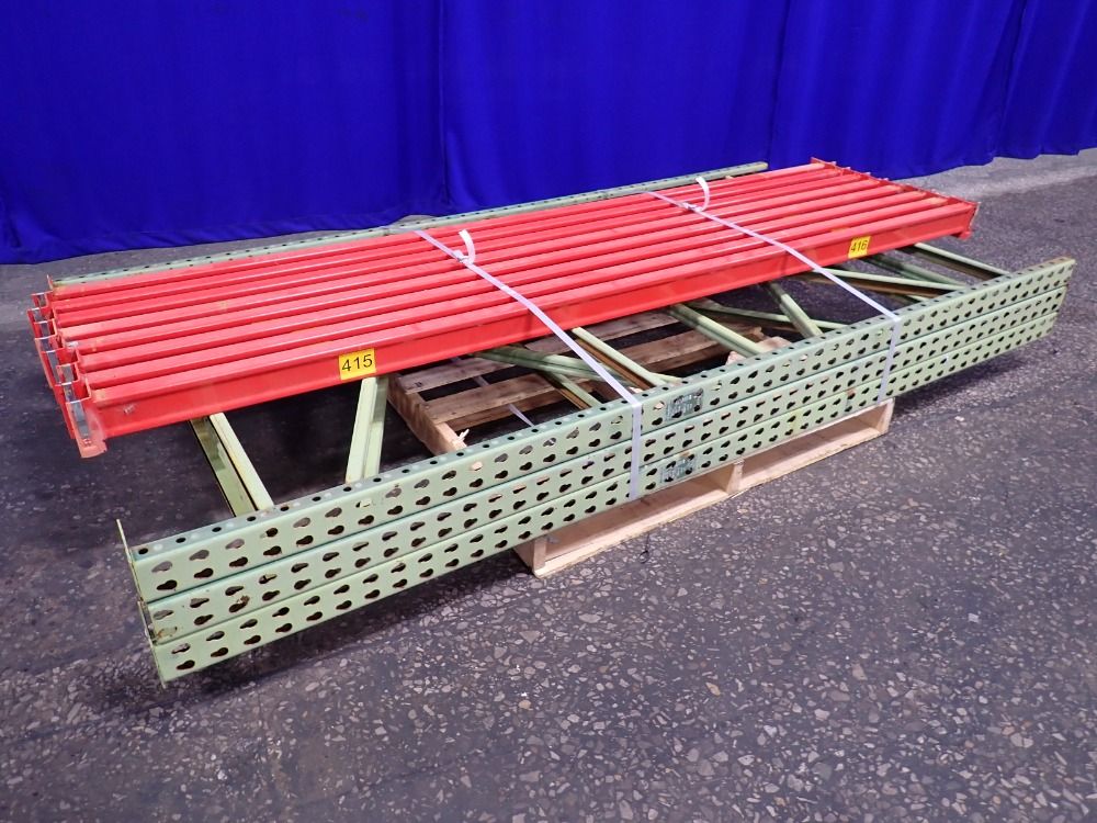 48" X 96" Pallet Racking Lot - Tear Drop