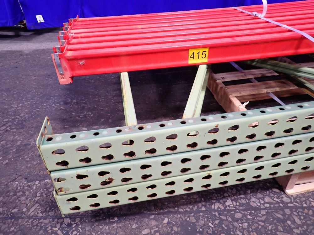 48" X 96" Pallet Racking Lot - Tear Drop