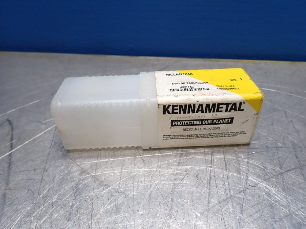 Kennametal Indexable Tool Holder - Mclnr-124a Nc1