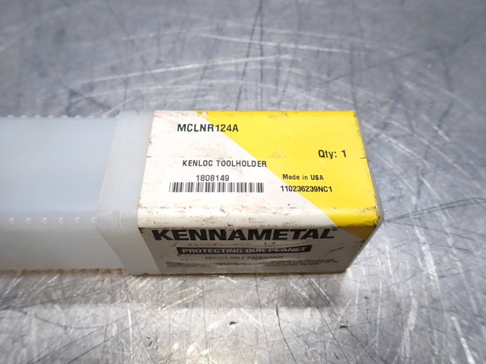 Kennametal Indexable Tool Holder - Mclnr-124a Nc1