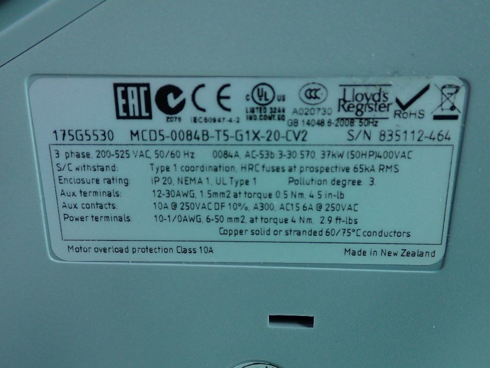 Danfoss Vlt Soft Starter - 17g5530