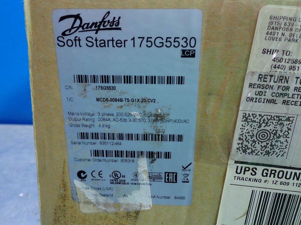 Danfoss Vlt Soft Starter - 17g5530